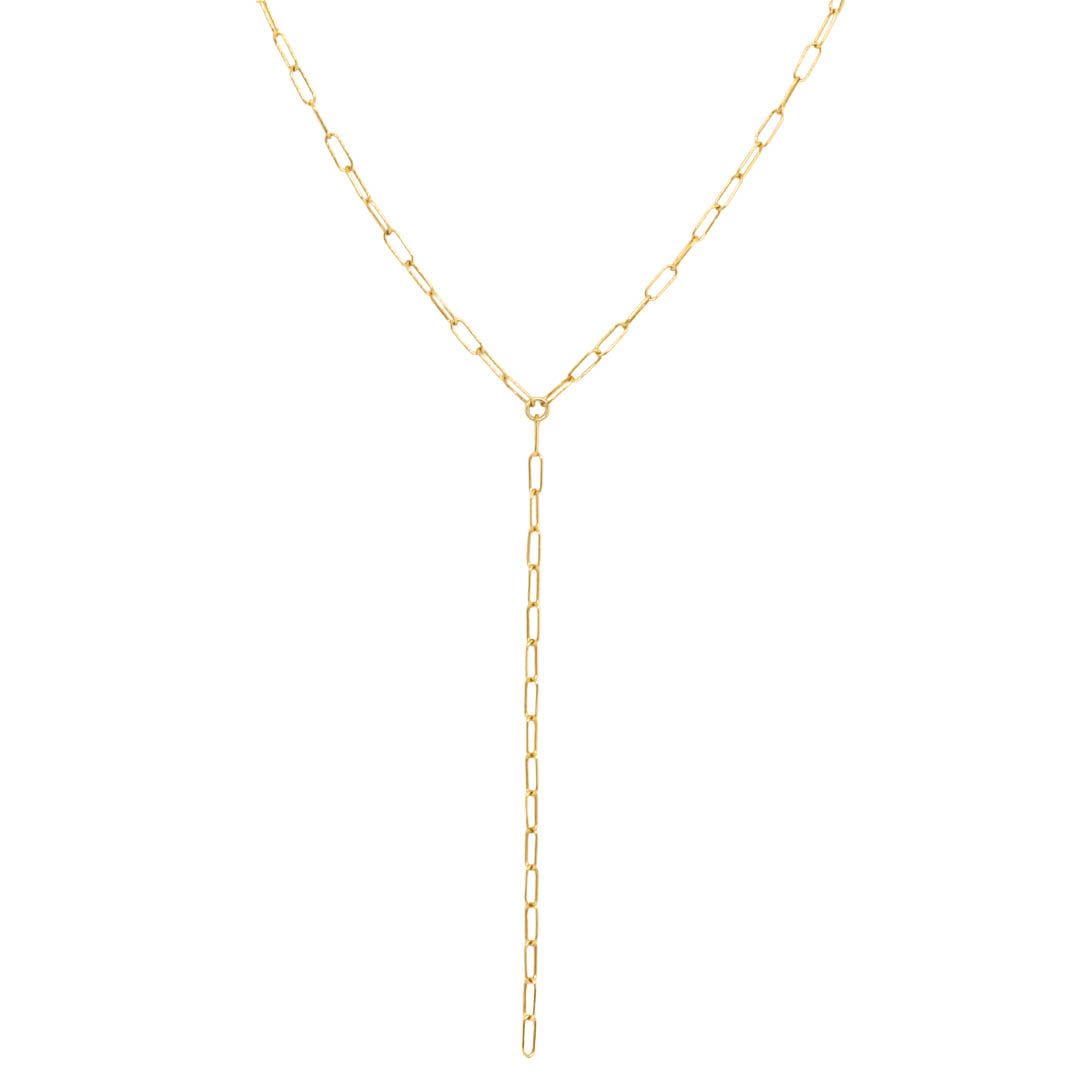 Laurel Lariat Necklace