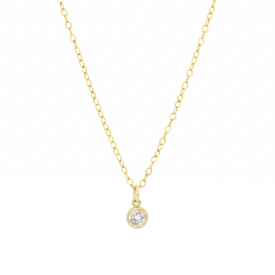 CZ pendant necklace