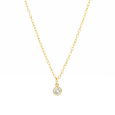 CZ pendant necklace