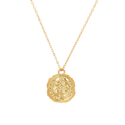 coin pendant necklace