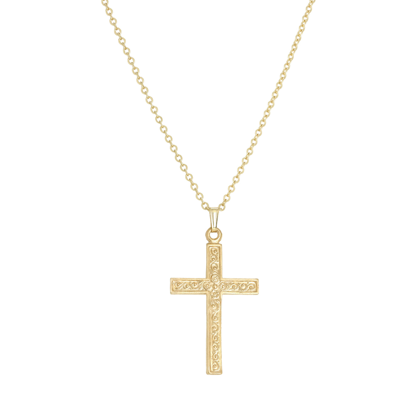 Cross pendant necklace