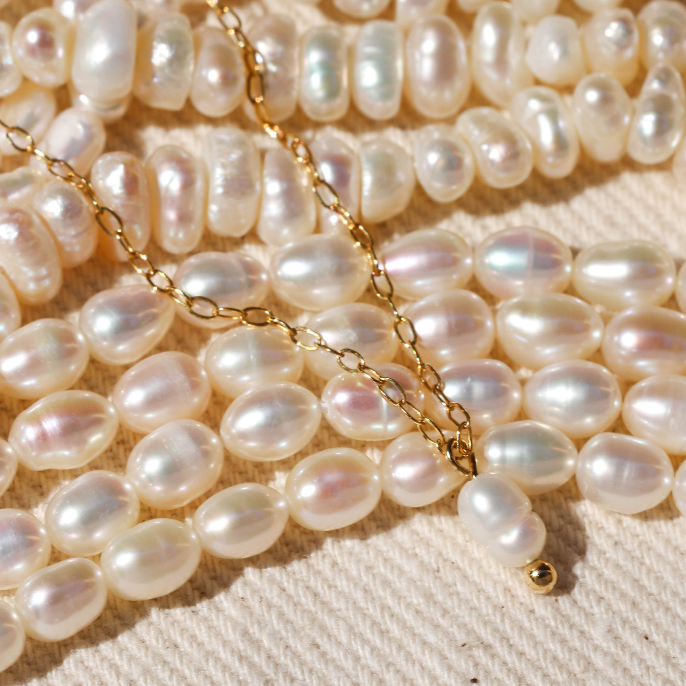 Freshwater pearl necklace