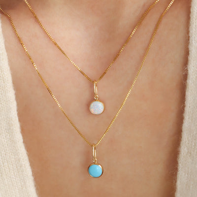 Jasmine Necklace - Opal