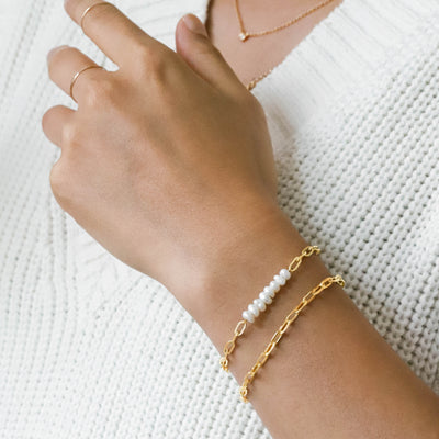 Gold bracelets