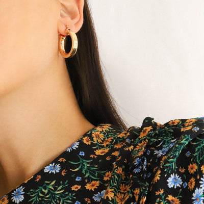 Gold-hoops