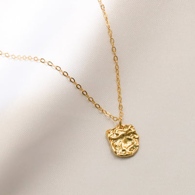 14K gold filled pendant necklace