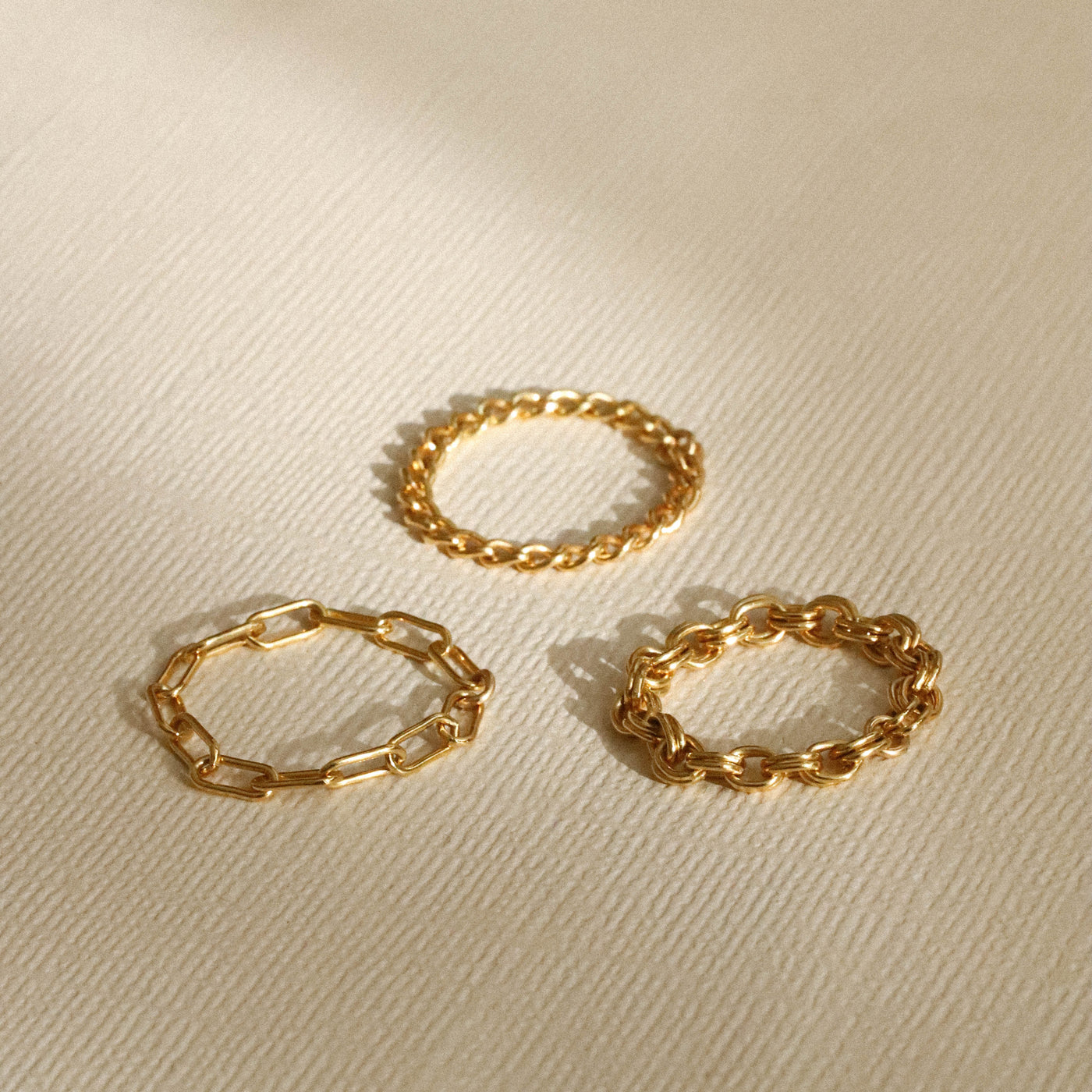 Gold rings