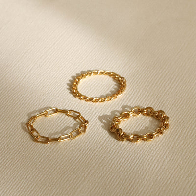 Gold rings