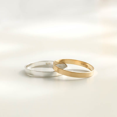 Flat Band Ring