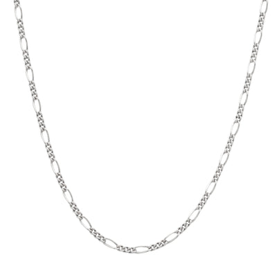 Silver chain necklace