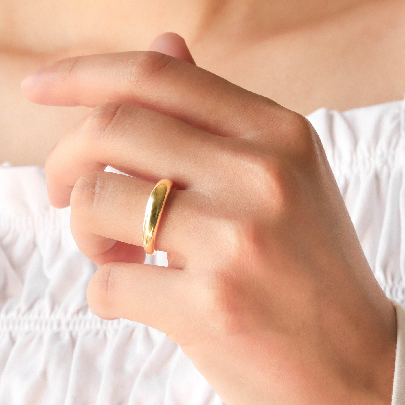 Slim Dome Ring