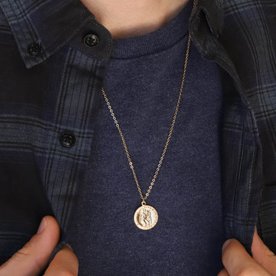 Saint Christopher Necklace - Medium